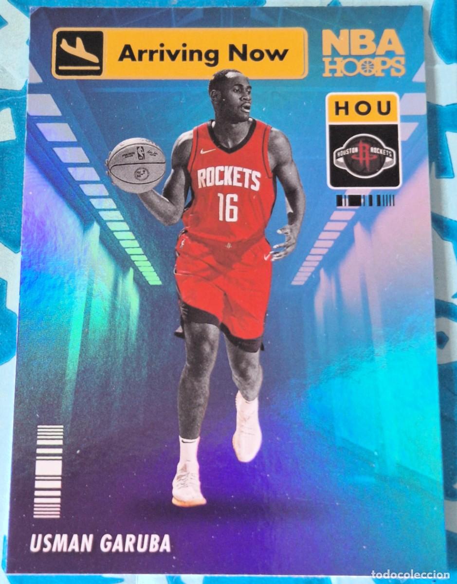 Sammelleidenschaft Sport: CARD PANINI HOOPS BASKETBALL USMAN GARUBA ROCKETS ARRIVING NOW FOIL