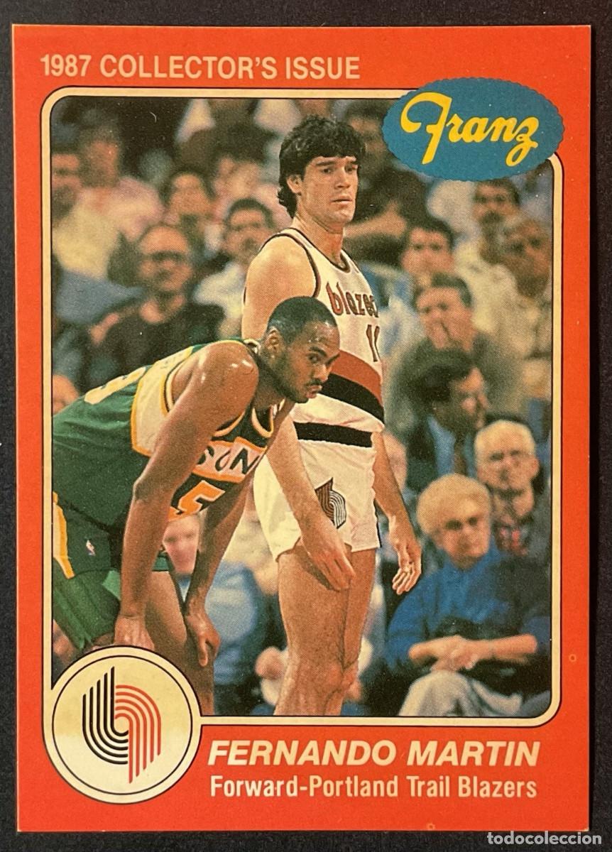 Sammelleidenschaft Sport: Fernando Martin Rookie Card NBA, primer cromo jugador espa&ntilde;ol en la NBA