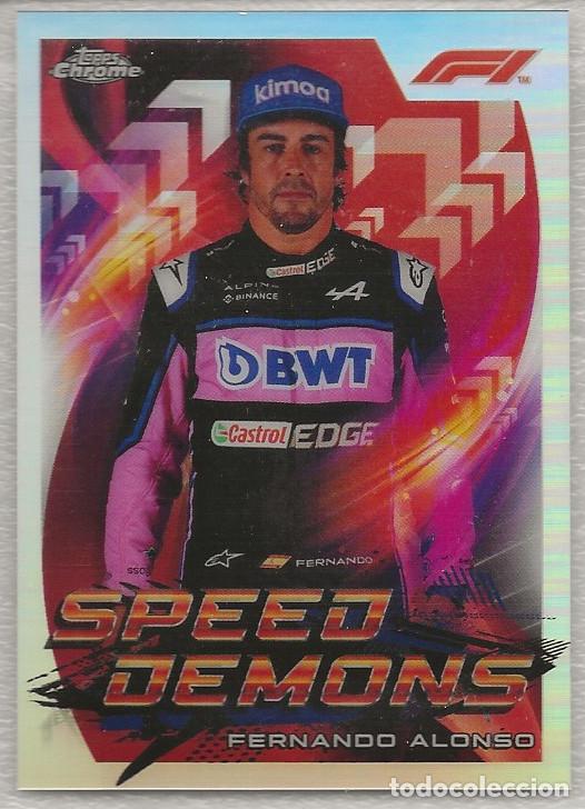Sammelleidenschaft Sport: SD-FA Alonso Speed Demons F1 Chrome 2022