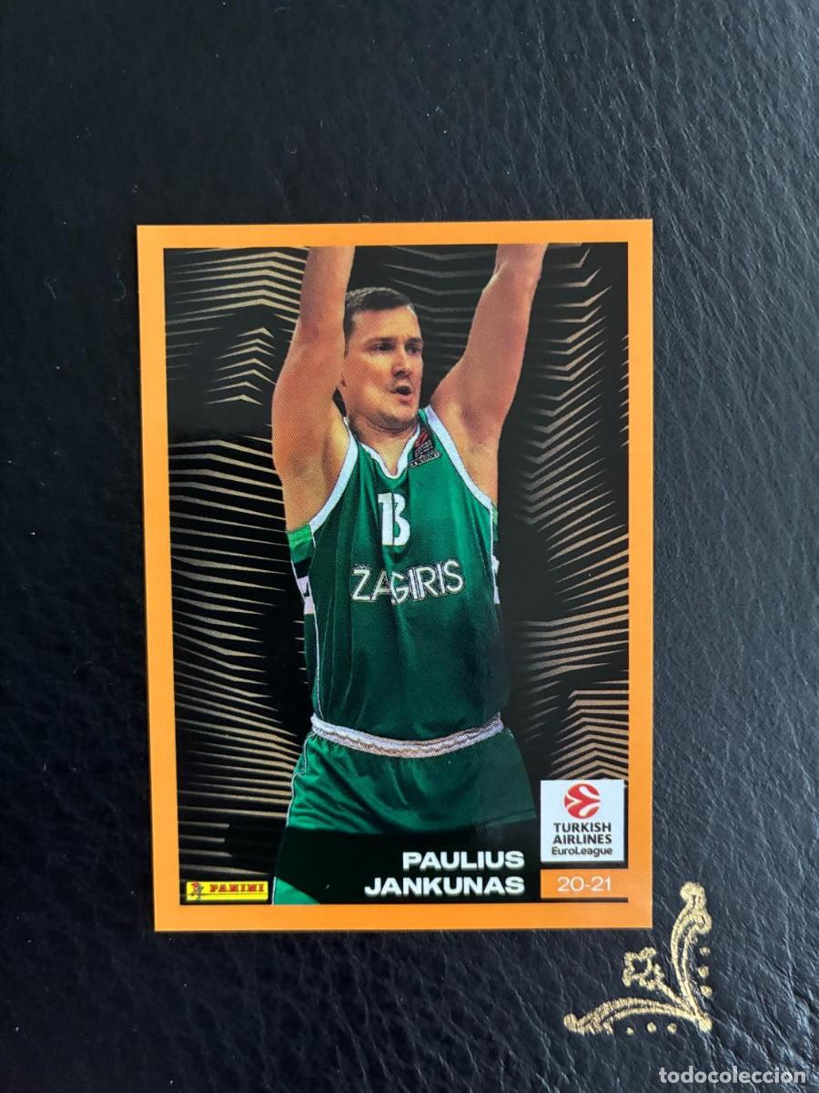 Sammelleidenschaft Sport: 417 PAULIUS JANKUNAS ALL TIME LEADERS EUROLEAGUE EUROLIGA 2024 2025 24 25 PANINI BALONCESTO