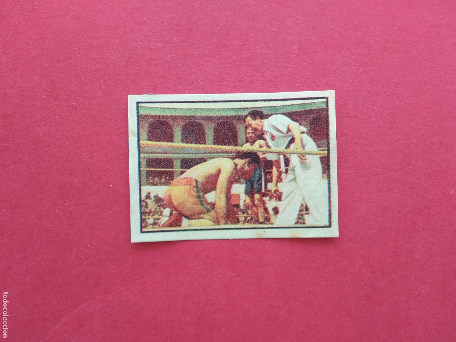 Collezionismo sportivo: 2&ordm; ALBUM GALLINA BLANCA SERIE 117 BOXEO CROMO DESPEGADO N&ordm; 12