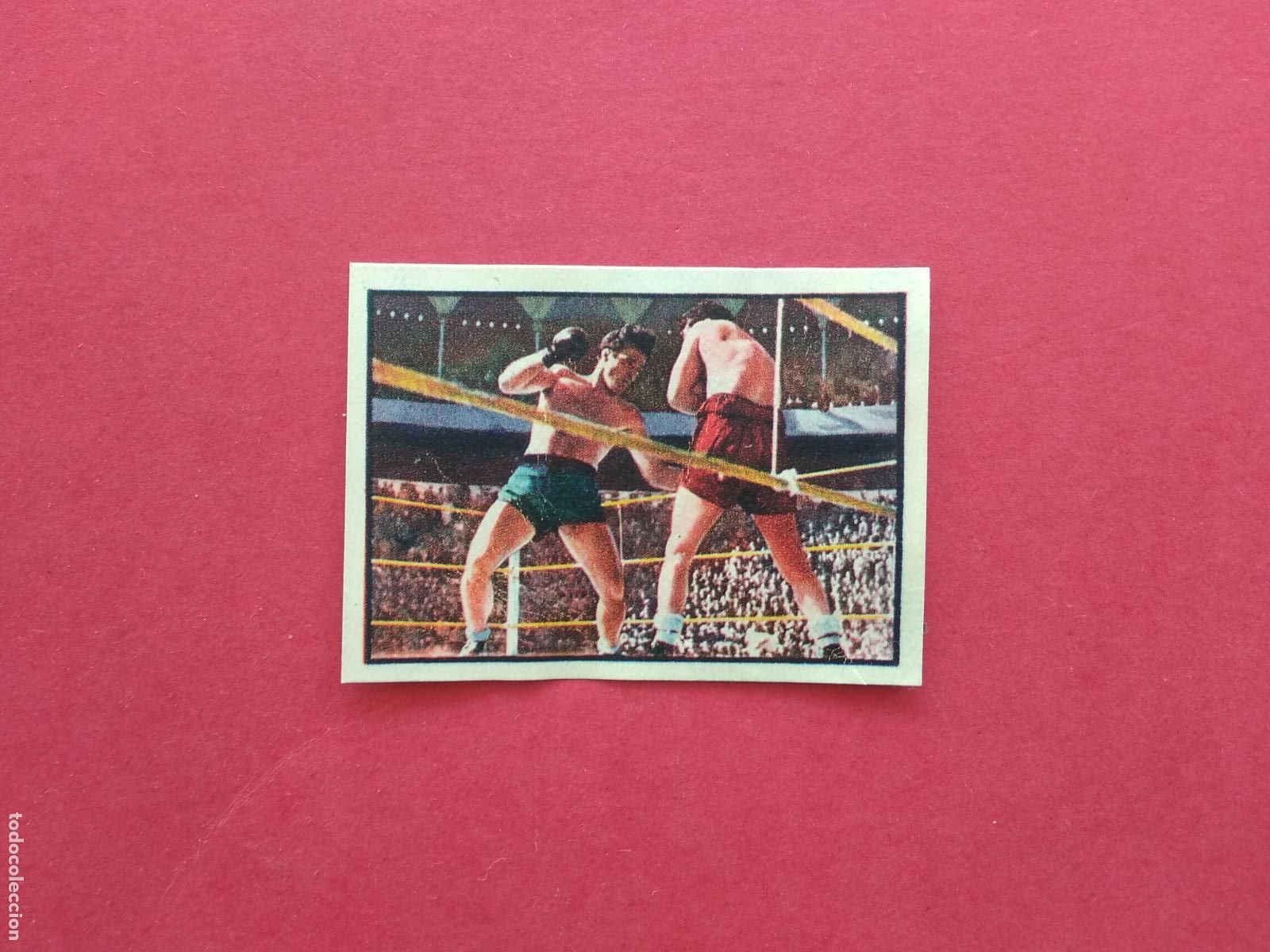 Collezionismo sportivo: 2&ordm; ALBUM GALLINA BLANCA SERIE 117 BOXEO CROMO DESPEGADO N&ordm; 10 CROCHET CON LA IZQUIERDA