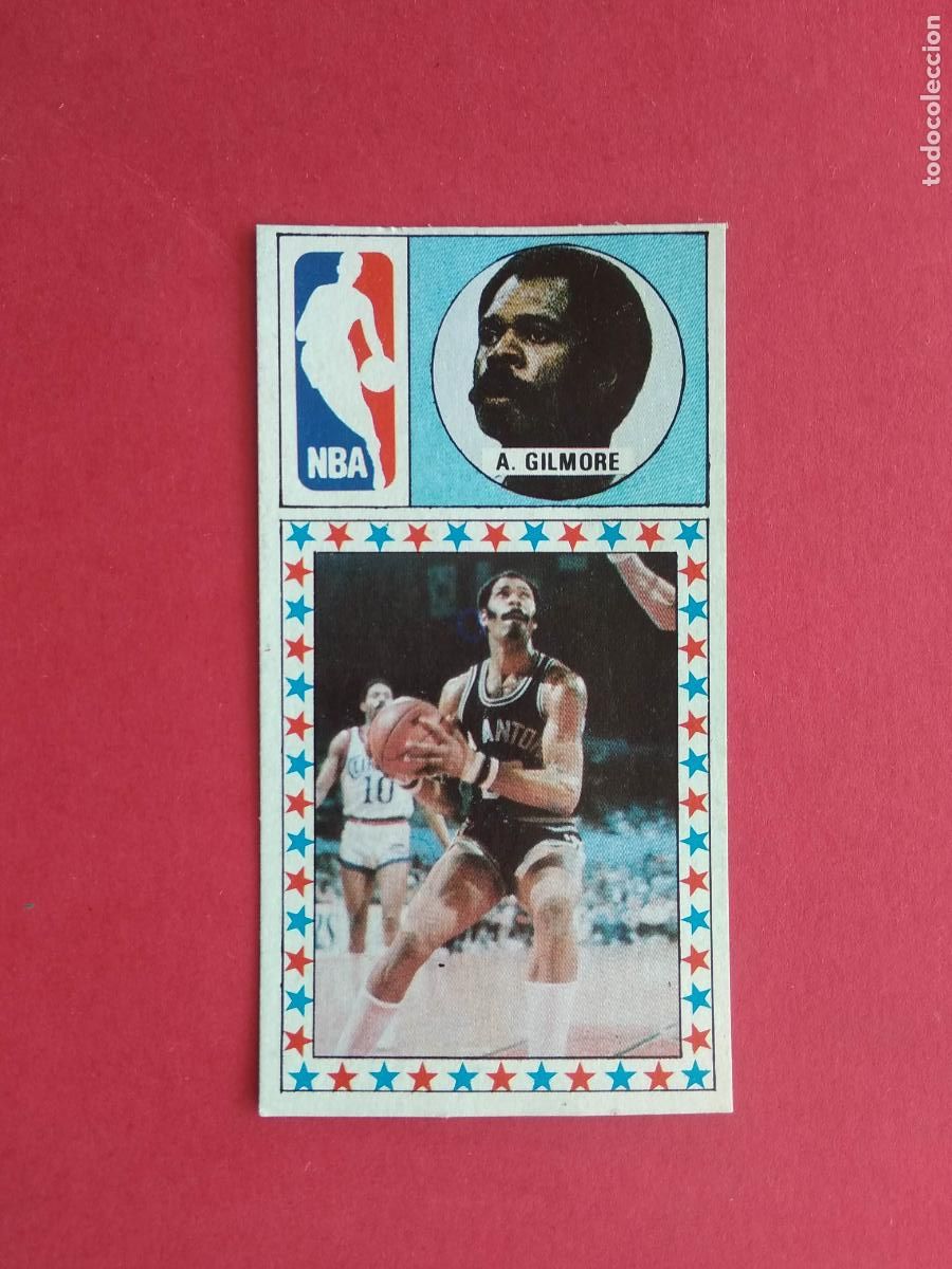 Collezionismo sportivo: J MERCHANTE CONVERSE BALONCESTO BASKET 86 87 1986 1987 DESPEGADO NBA N&ordm; 171 A GILMORE SAN ANTONIO