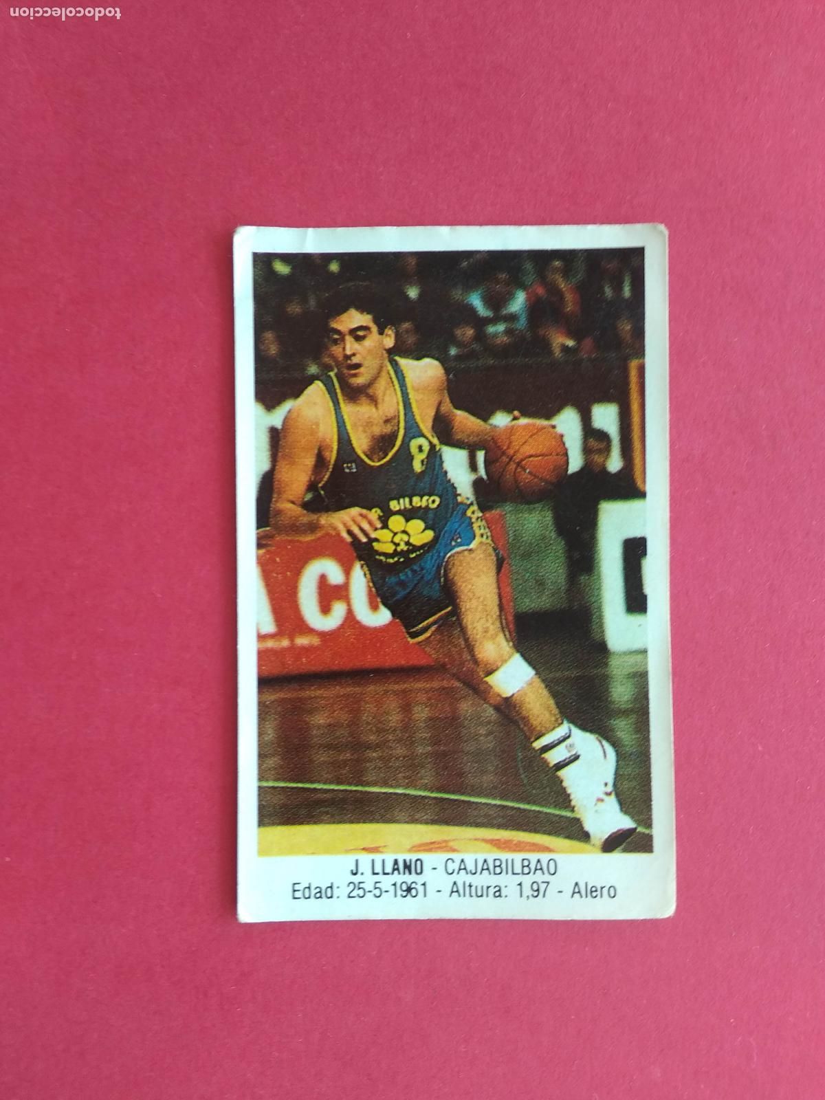 Collezionismo sportivo: EDITORIAL J. MERCHANTE CONVERSE NBA 87 88 1987 1988 CROMO NUNCA PEGADO N&ordm; 39 J. LLANO CAJABILBAO