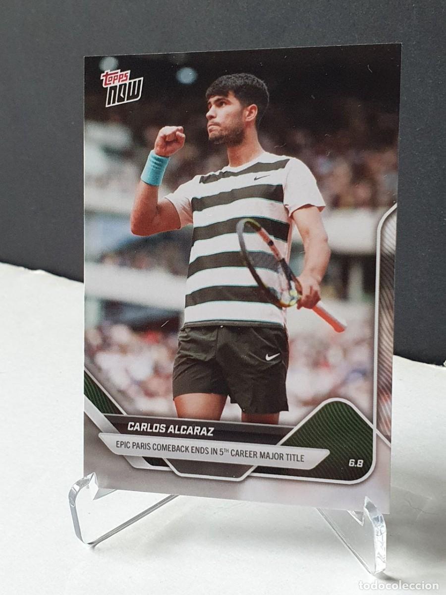 Collezionismo sportivo: TN-CA1 CARLOS ALCARAZ (Spain) WINNER Tennis Roland-Garros PARIS 2025 - Topps NOW