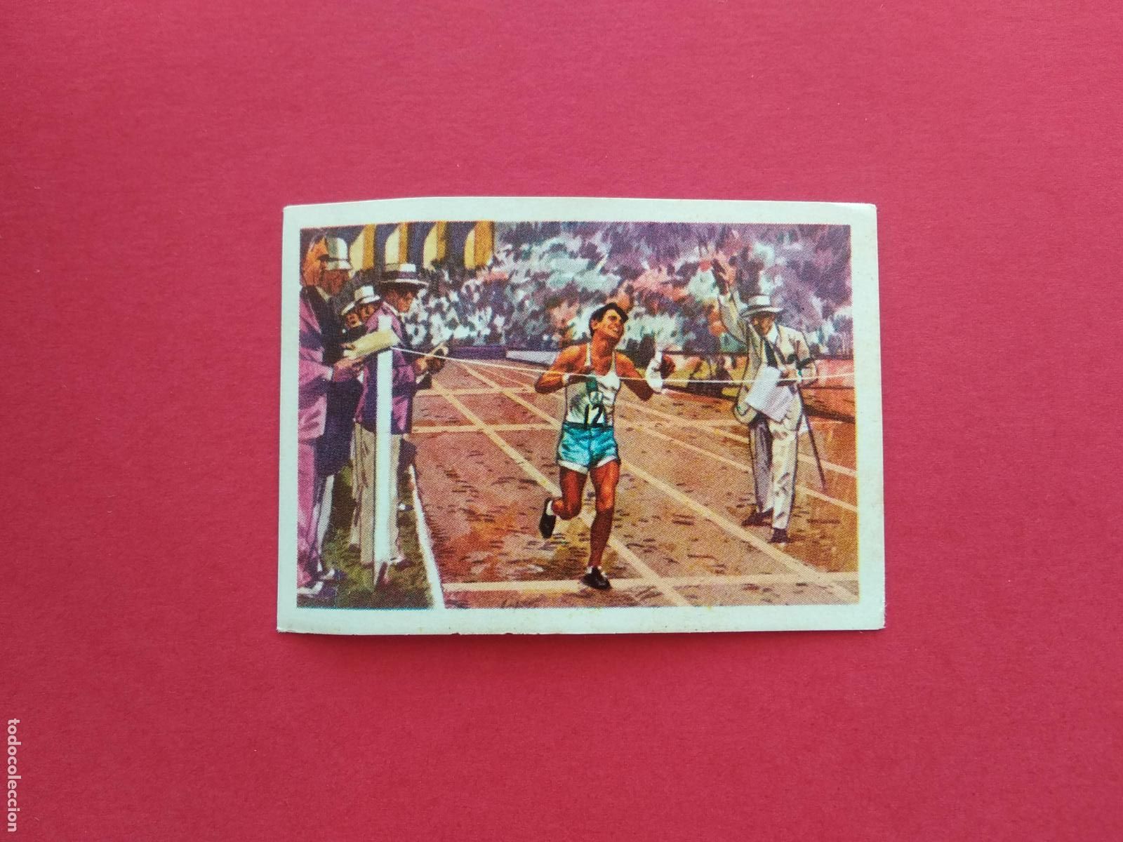 Sammelleidenschaft Sport: NESTLE LOS JUEGOS OLIMPICOS DE 1964 CROMO NUNCA PEGADO LOS ANGELES 1932 N&ordm; 98 JUAN CARLOS ZABALA