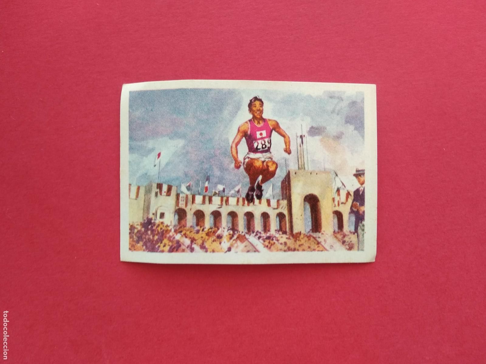 Sammelleidenschaft Sport: NESTLE LOS JUEGOS OLIMPICOS DE 1964 CROMO NUNCA PEGADO LOS ANGELES 1932 N&ordm; 99 CHUHEI NAMBU