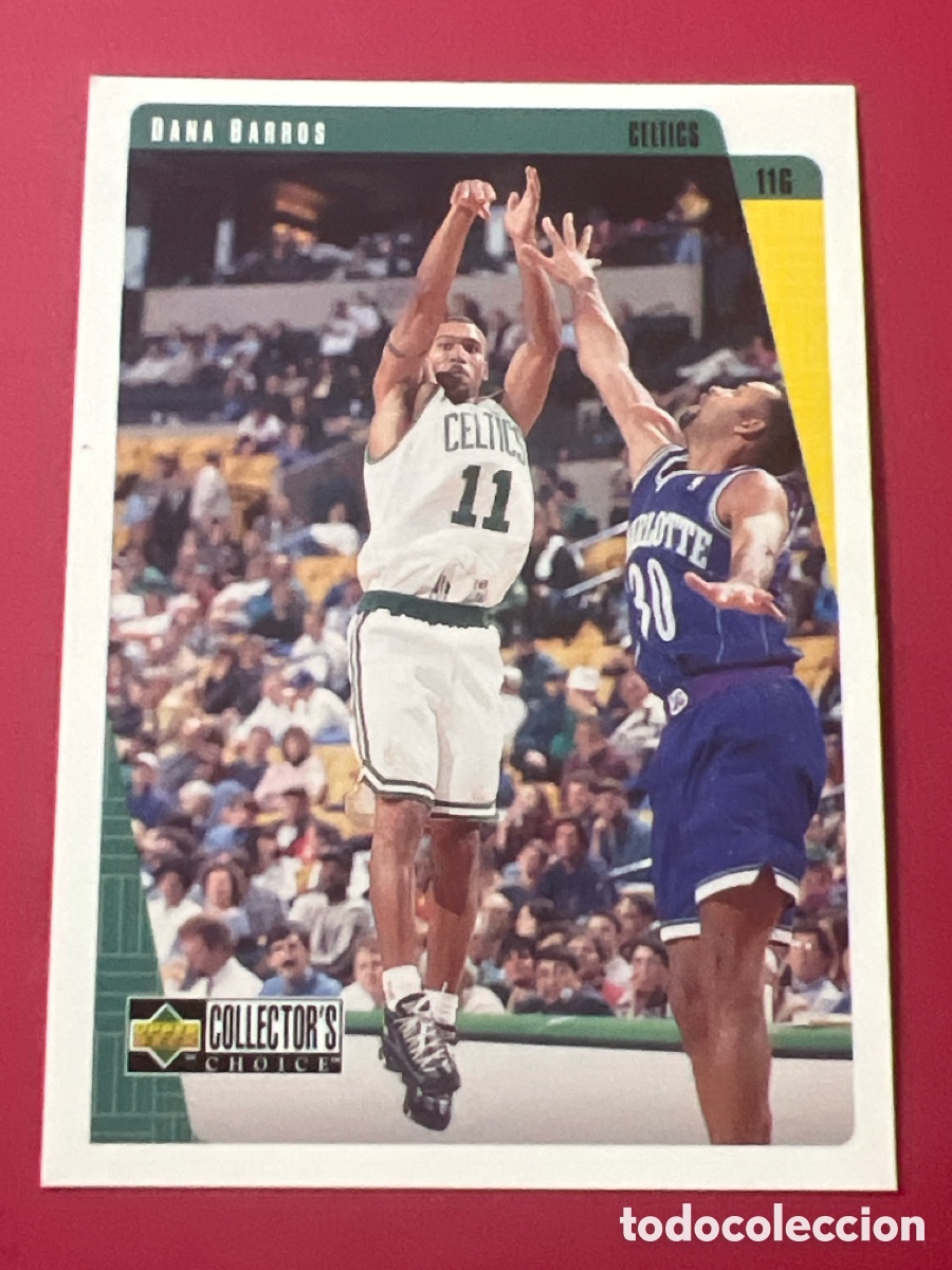Sports collectibles: E1673. 1997-98 Collector's Choice Basketball #8 Dana Barros