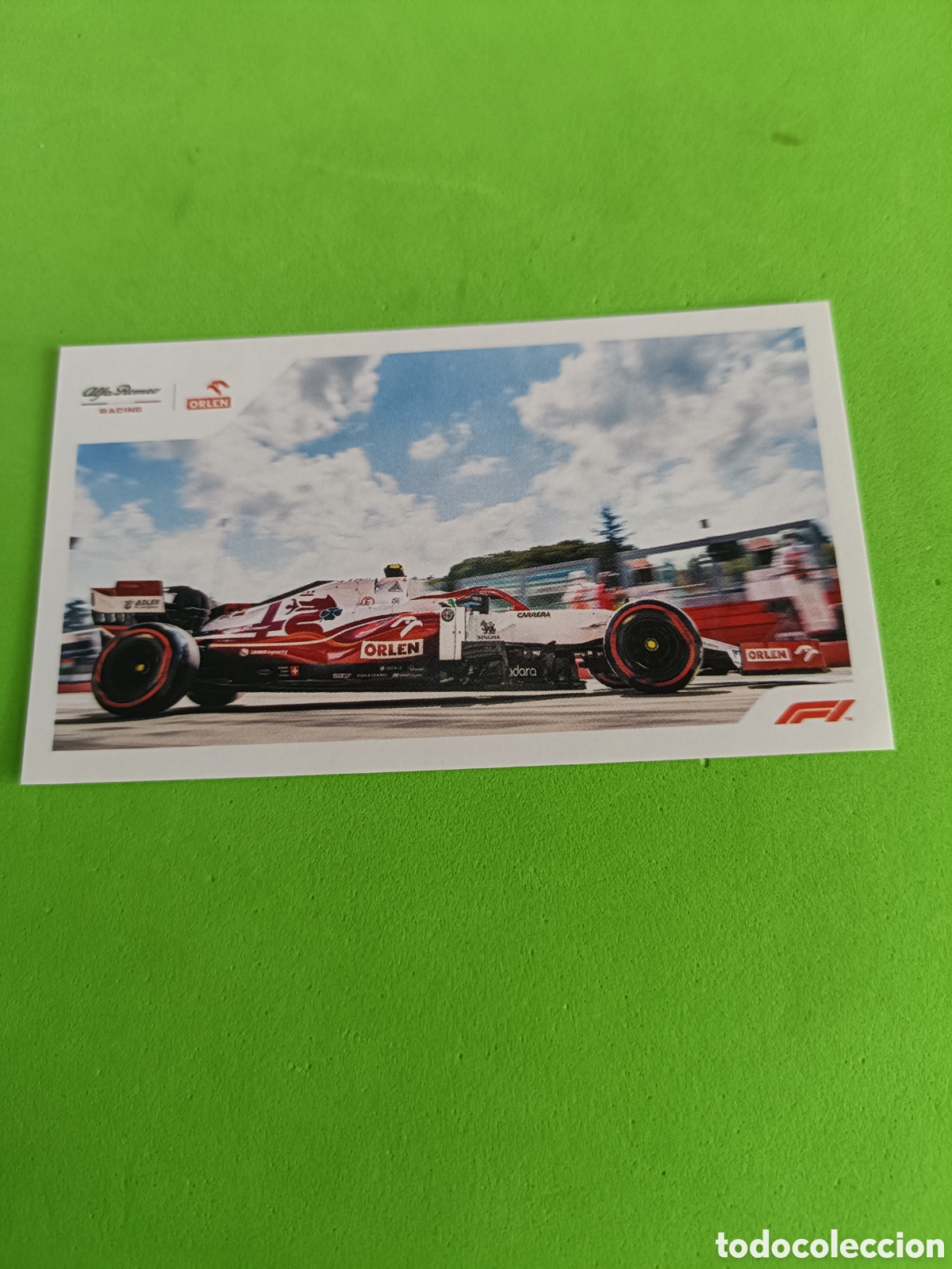 Coleccionismo deportivo: TOPPS 2021 FORMULA 1 F1 STICKERS - 177 Alfa Romeo