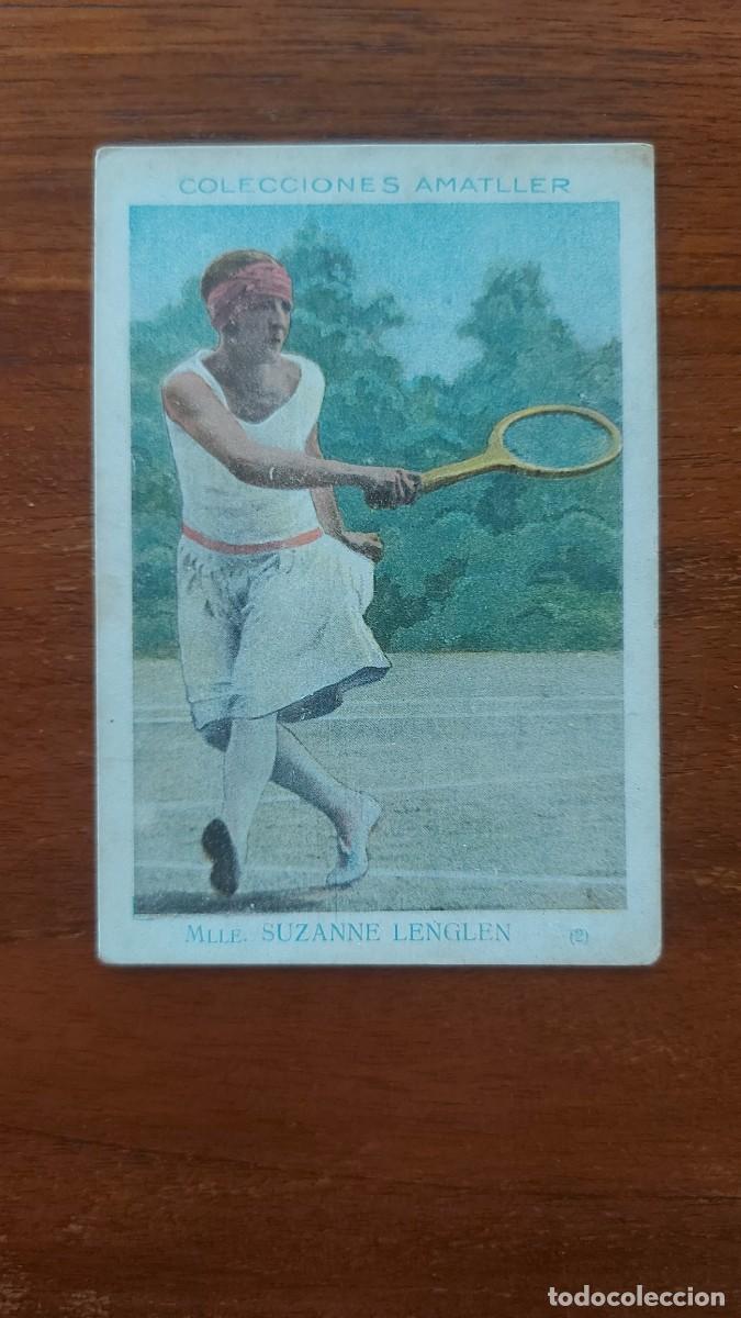 Collezionismo sportivo: MLLE. SUZANNE LENGLEN ( FRANCIA ) - COLECCIONES AMATLLER 1928 LAWN-TENNIS TENIS # 15 ROOKIE