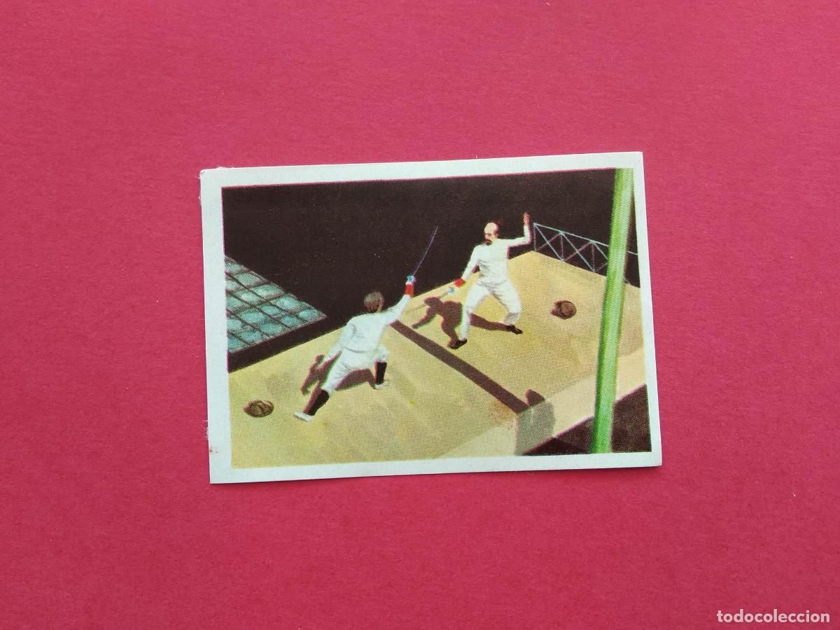 Colecionismo desportivo: NESTLE LOS JUEGOS OLIMPICOS DE 1964 CROMO DESPEGADO N&ordm; 9 PYRGOS Y PERRONNET