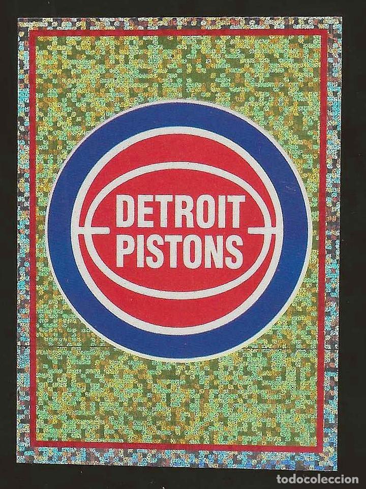 Sammelleidenschaft Sport: BASKETBALL 95/96 --N&ordm; 105 ESCUDO DETROIT PISTONS