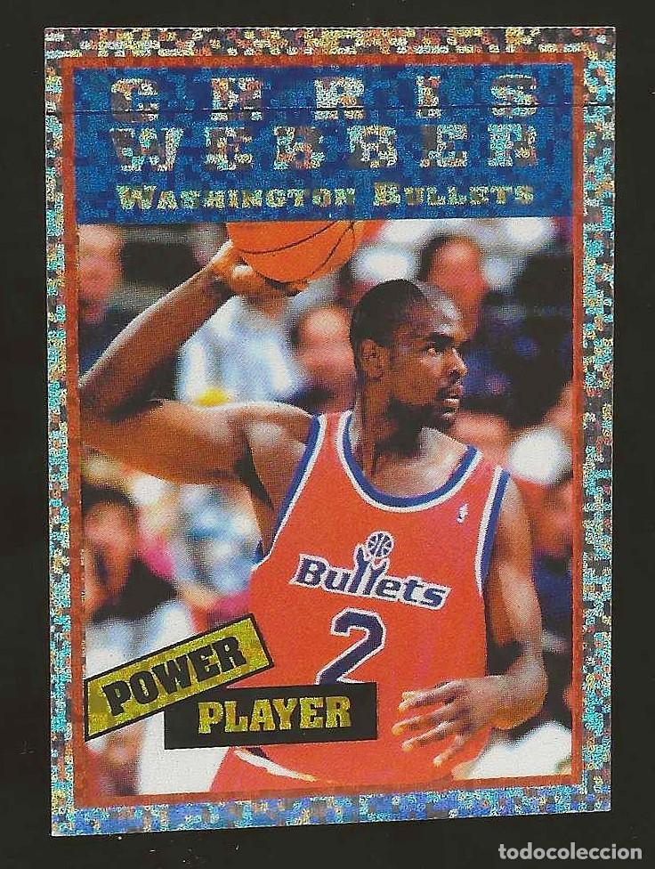 Sammelleidenschaft Sport: BASKETBALL 95/96 -- N&ordm; 144 CHRIS WEBBER