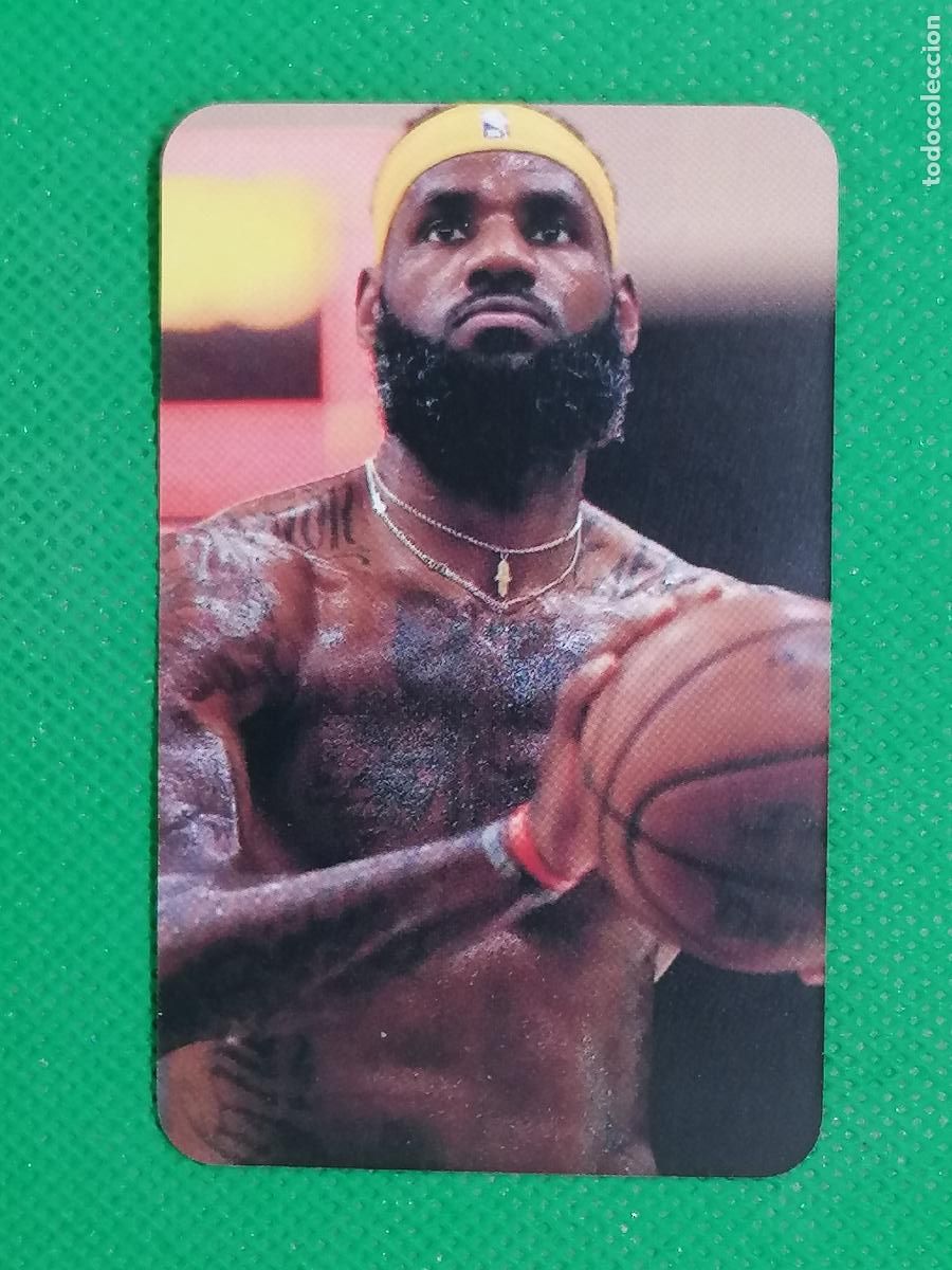 Collezionismo sportivo: LEBRON JAMES NBA BALONCESTO USA ㋛ CARTA LOMO CARDS 2025 ㋛
