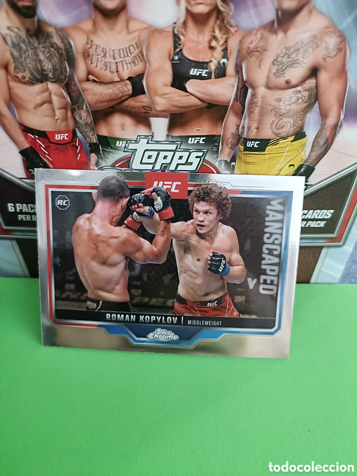 Sports collectibles: Topps Chrome UFC 2025 - 66 Roman Kopylov