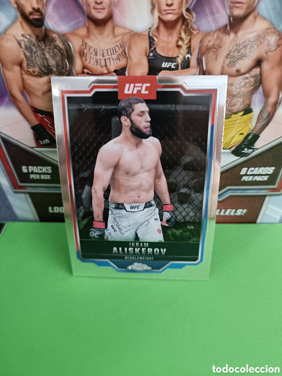 Sammelleidenschaft Sport: Topps Chrome UFC 2025 - 86 Ikram Aliskerov