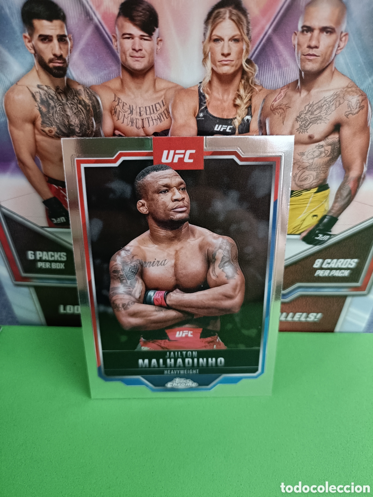 Sammelleidenschaft Sport: Topps Chrome UFC 2025 - 112 Jailton Malhadinho