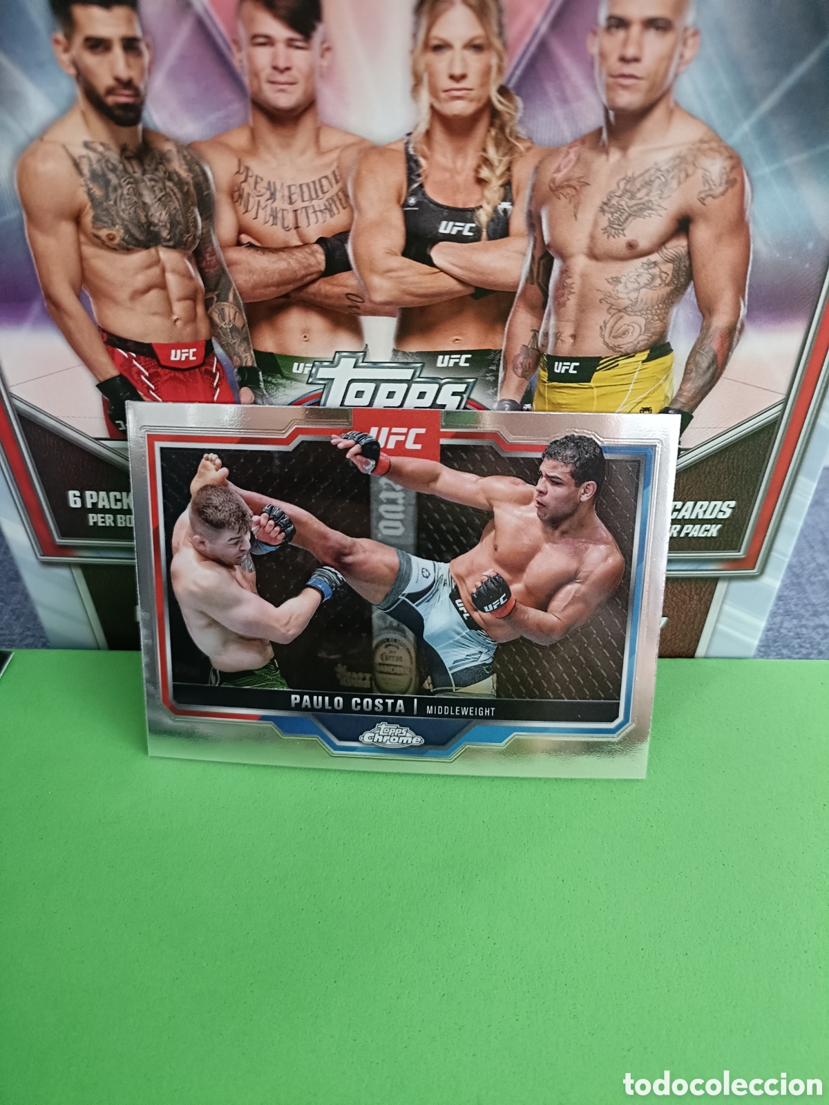 Sammelleidenschaft Sport: Topps Chrome UFC 2025 - 153 Paulo Costa