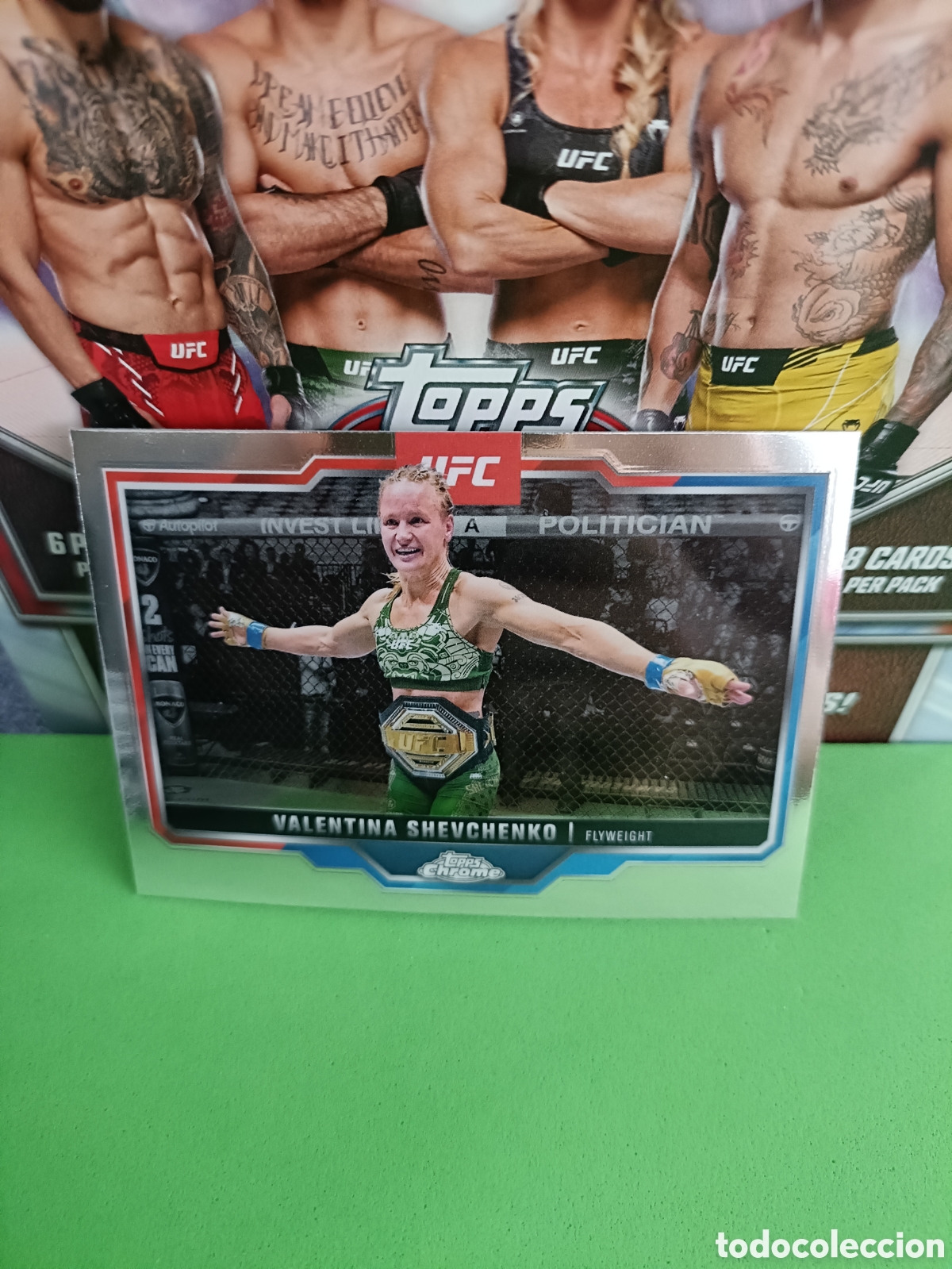 Sammelleidenschaft Sport: Topps Chrome UFC 2025 - 166 Valentina Shevchenko