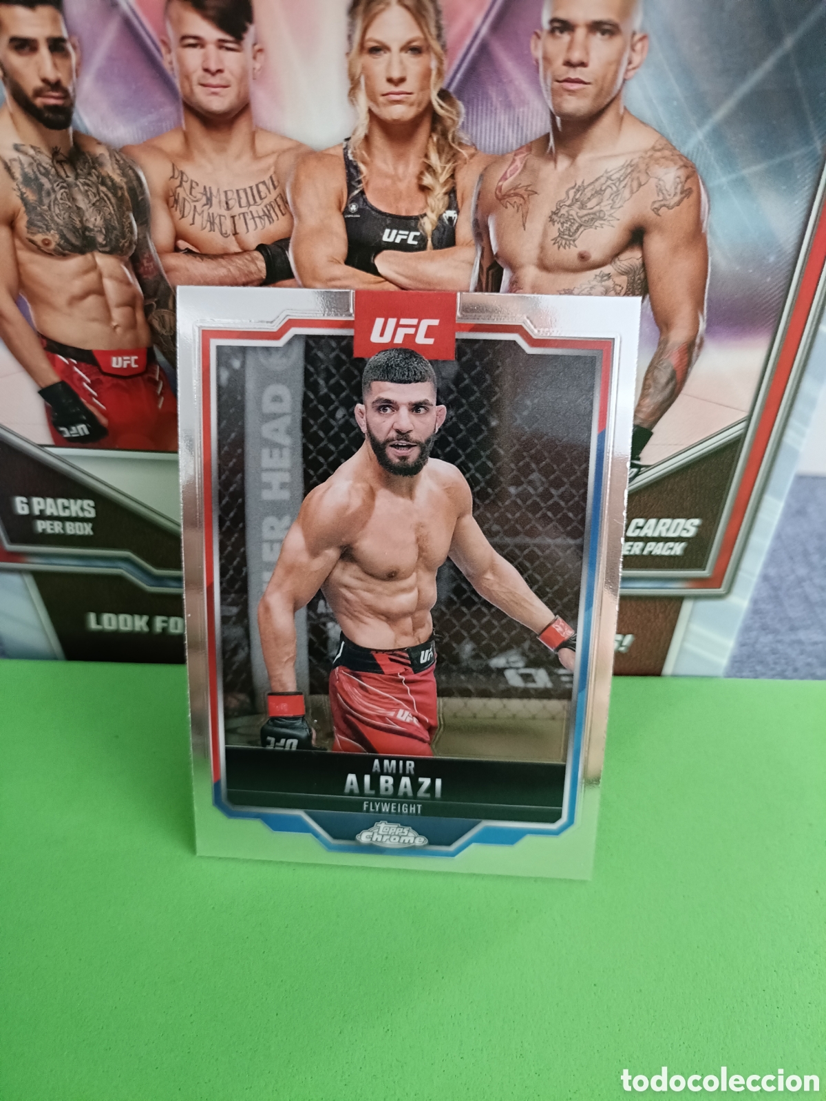 Sports collectibles: Topps Chrome UFC 2025 - 175 Amir Albazi