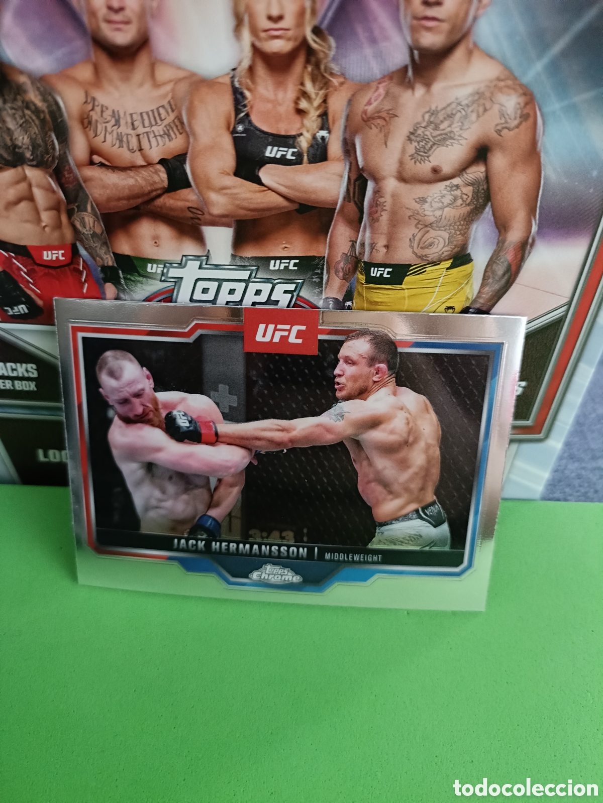 Sports collectibles: Topps Chrome UFC 2025 - 191 Jack Hermansson