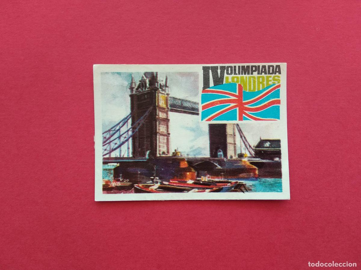 Sports collectibles: NESTLE LOS JUEGOS OLIMPICOS DE 1964 CROMO DESPEGADO LONDRES 1908 N&ordm; 37