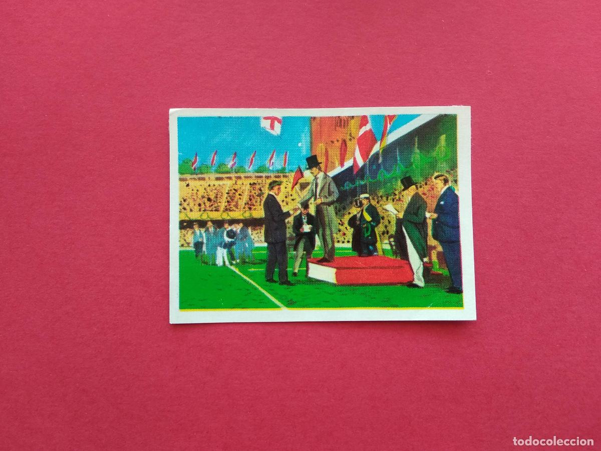 Sports collectibles: NESTLE LOS JUEGOS OLIMPICOS DE 1964 CROMO DESPEGADO ESTOCOLMO 1912 N&ordm; 50 LINDHLOM