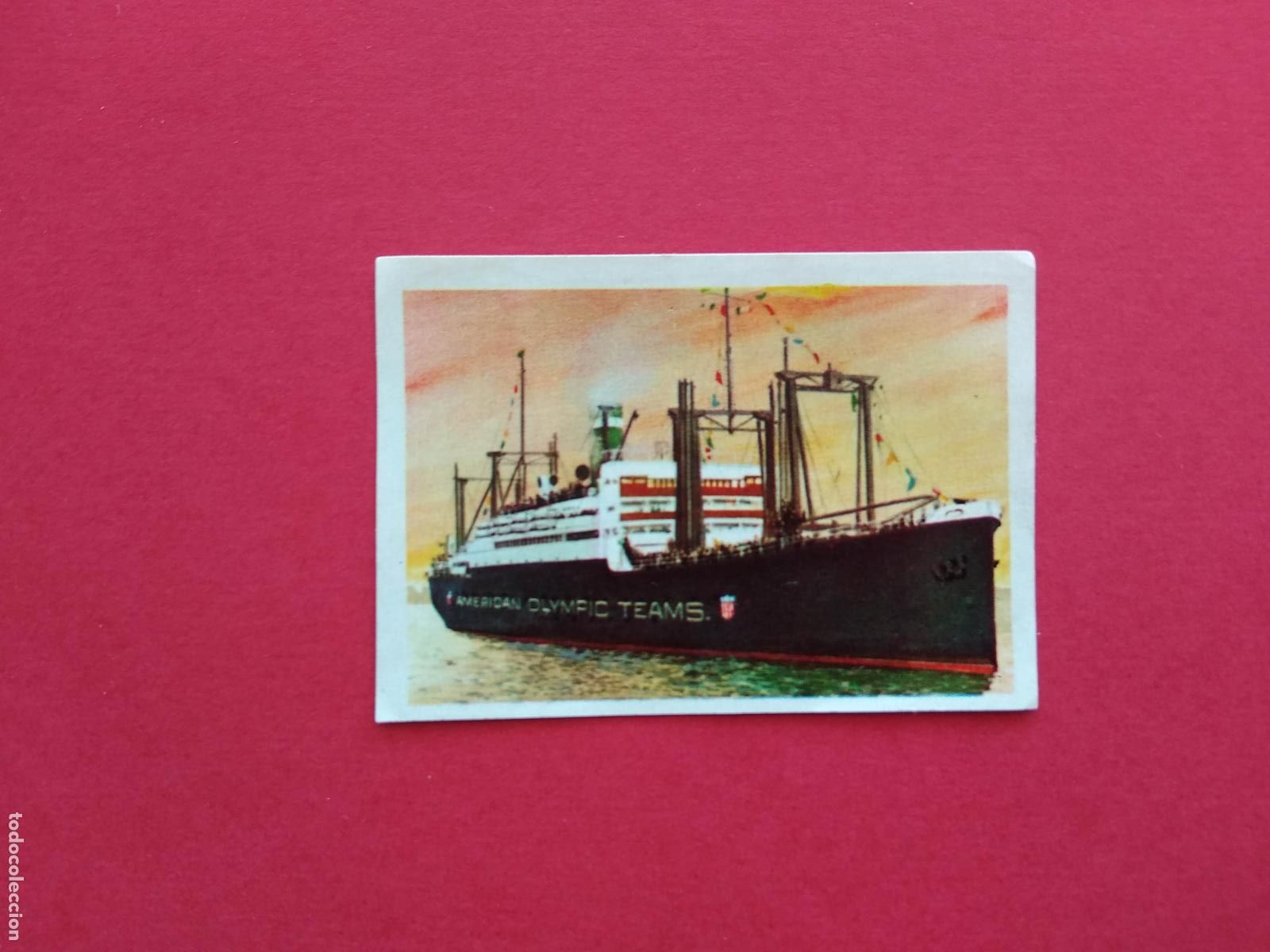 Sports collectibles: NESTLE LOS JUEGOS OLIMPICOS DE 1964 CROMO DESPEGADO AMSTERDAM 1928 N&ordm; 86