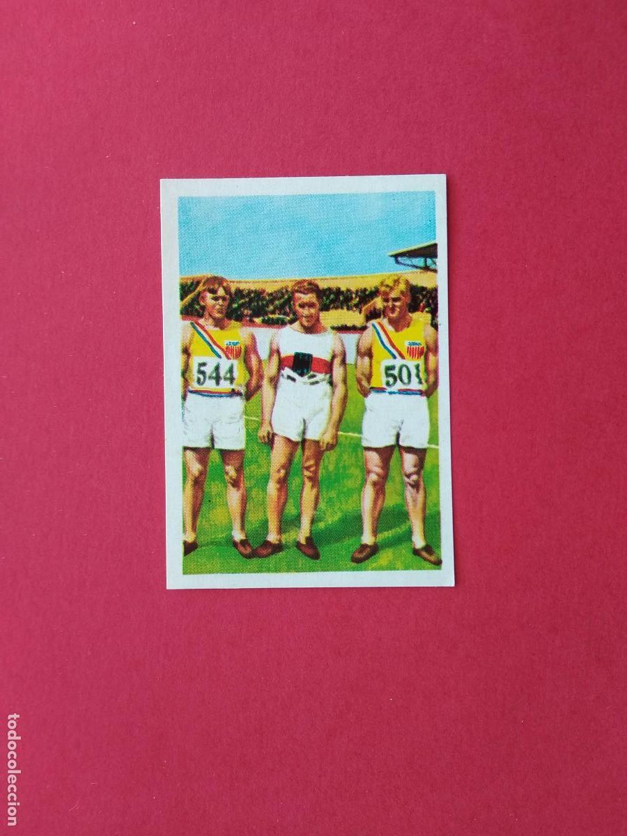 Sports collectibles: NESTLE LOS JUEGOS OLIMPICOS DE 1964 CROMO DESPEGADO AMSTERDAM 1928 N&ordm; 96 KUCK