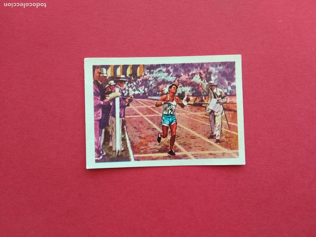 Sports collectibles: NESTLE LOS JUEGOS OLIMPICOS DE 1964 CROMO DESPEGADO LOS ANGELES 1932 N&ordm; 98 JUAN CARLOS ZABALA