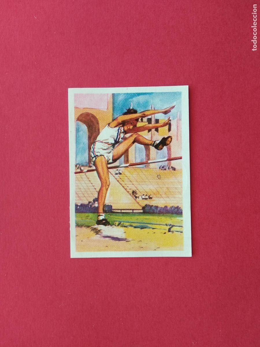 Sports collectibles: NESTLE LOS JUEGOS OLIMPICOS DE 1964 CROMO DESPEGADO LOS ANGELES 1932 N&ordm; 106 JEAN SHILEY