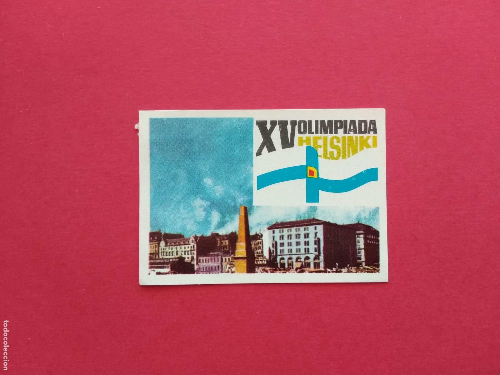 Sports collectibles: NESTLE LOS JUEGOS OLIMPICOS DE 1964 CROMO DESPEGADO HELSINKI 1952 N&ordm; 133