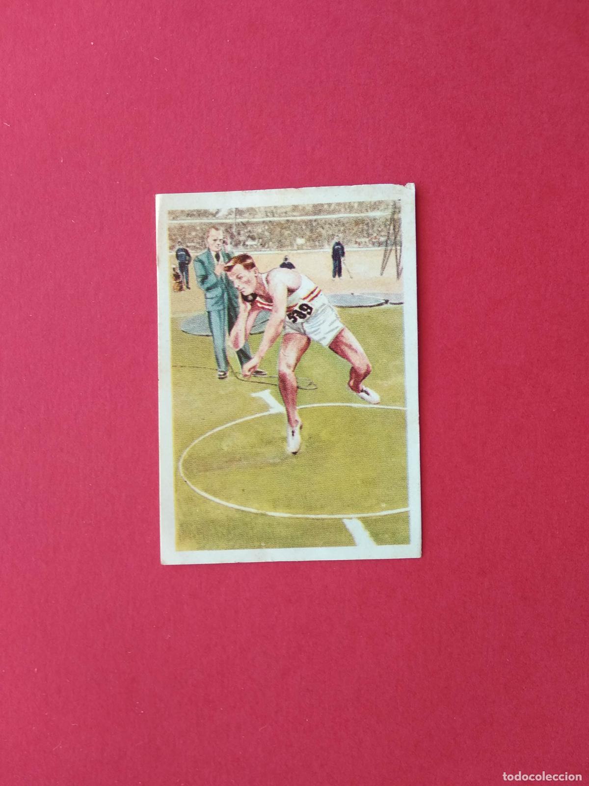 Sports collectibles: NESTLE LOS JUEGOS OLIMPICOS DE 1964 CROMO DESPEGADO HELSINKI 1952 N&ordm; 137 MATHIAS DECOTHLEN
