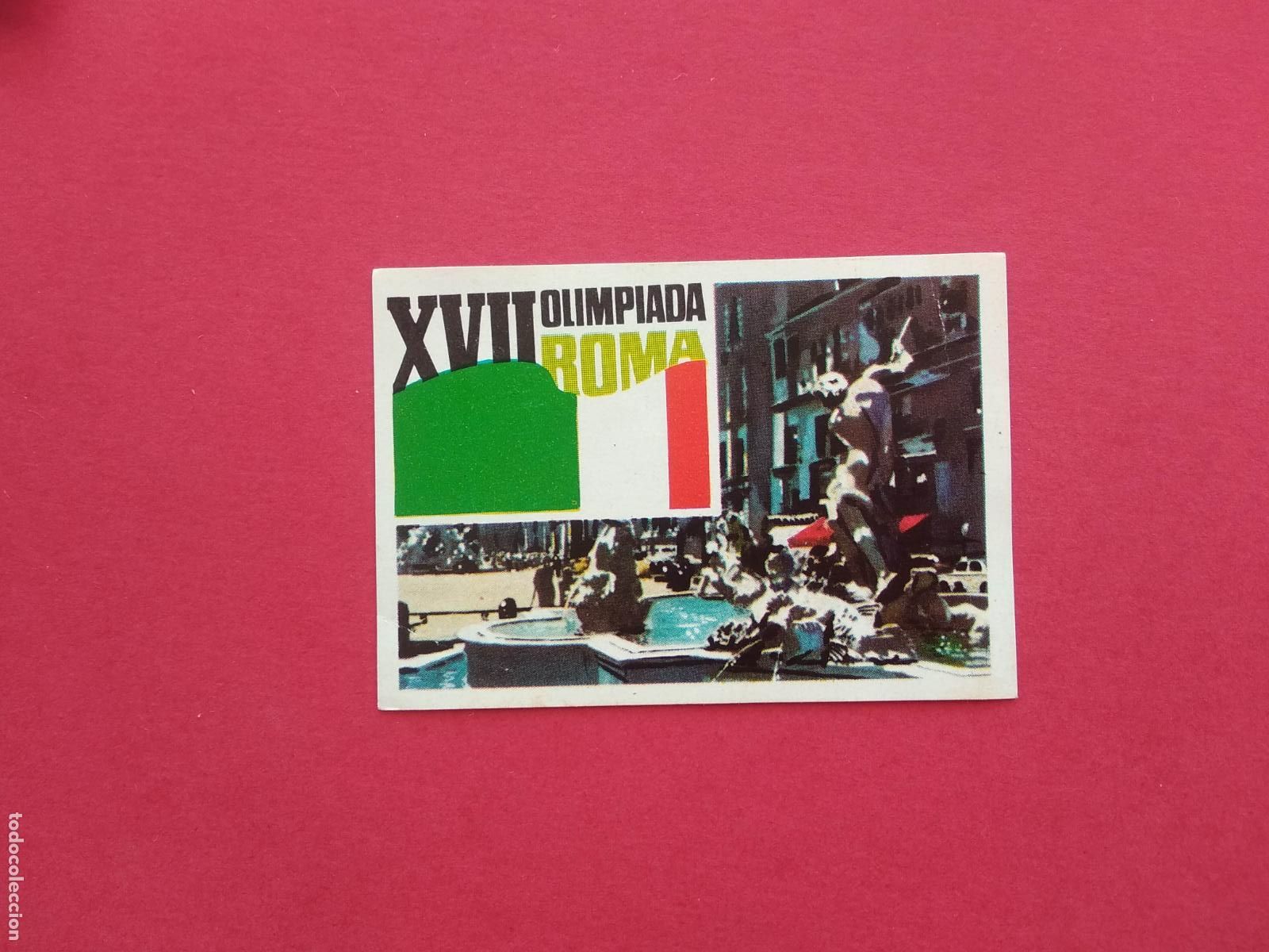 Sammelleidenschaft Sport: NESTLE LOS JUEGOS OLIMPICOS DE 1964 CROMO DESPEGADO ROMA 1960 N&ordm; 157