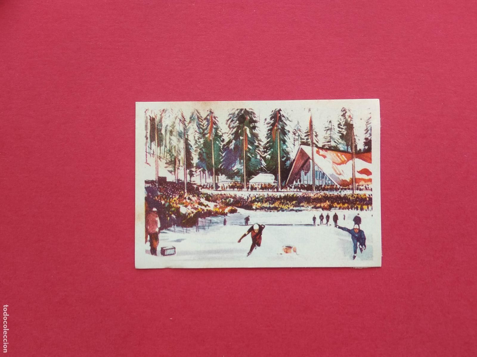 Sammelleidenschaft Sport: NESTLE LOS JUEGOS OLIMPICOS DE 1964 CROMO DESPEGADO JUEGOS INVIERNO N&ordm; 171 GRISHIN