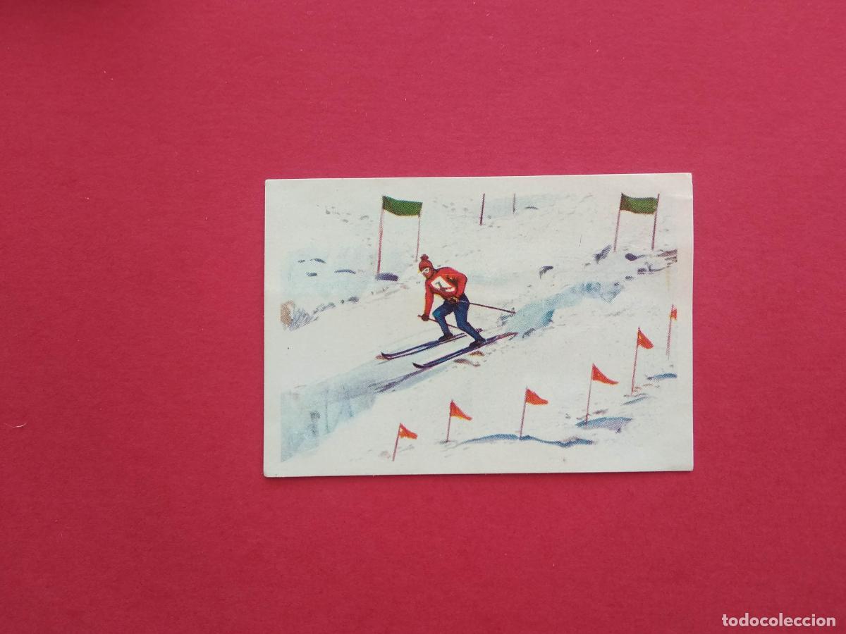 Sammelleidenschaft Sport: NESTLE LOS JUEGOS OLIMPICOS DE 1964 CROMO DESPEGADO JUEGOS INVIERNO N&ordm; 180