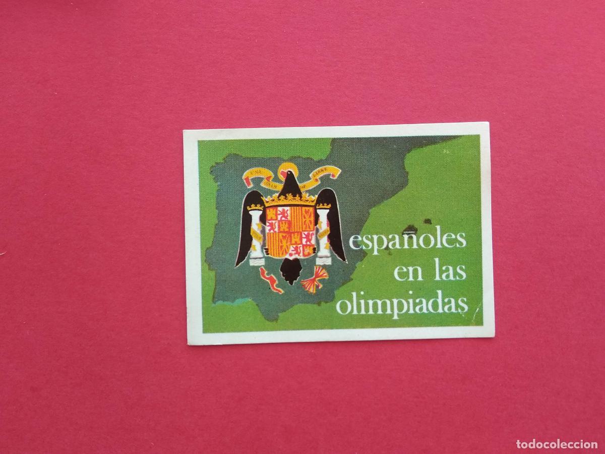 Sammelleidenschaft Sport: NESTLE LOS JUEGOS OLIMPICOS DE 1964 CROMO DESPEGADO ESPA&Ntilde;OLES EN LAS OLIMPIADAS N&ordm; 181