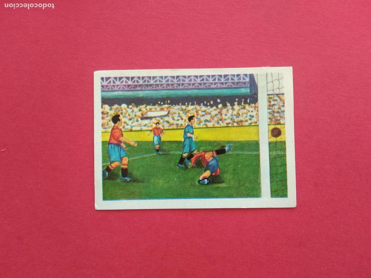Sammelleidenschaft Sport: NESTLE LOS JUEGOS OLIMPICOS DE 1964 CROMO DESPEGADO ESPA&Ntilde;OLES EN LAS OLIMPIADAS N&ordm; 183 FUTBOL