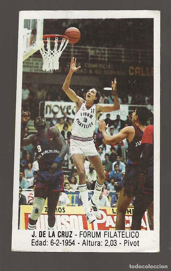 Colecionismo desportivo: MERCHANTE --BASKET 1987/88 -- N&ordm; 56 J. DE LA CRUZ