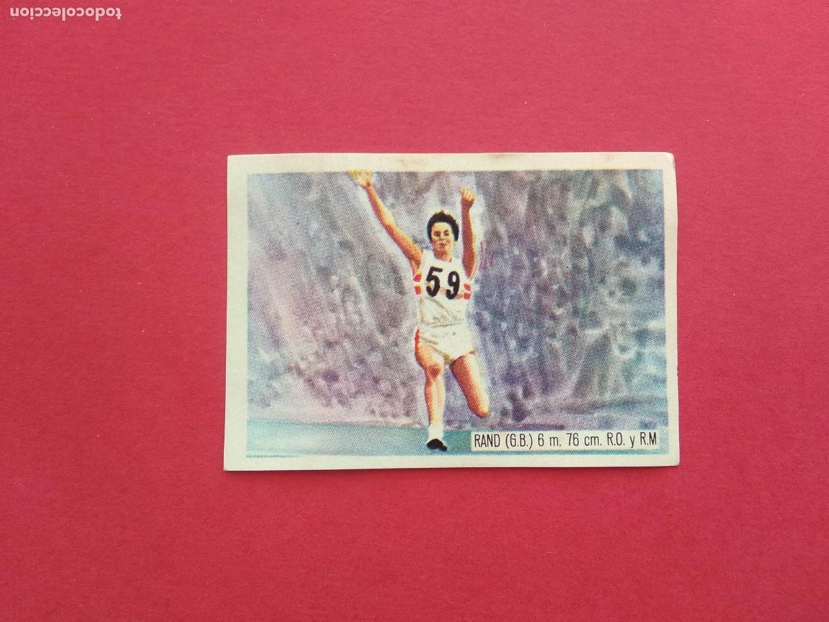 Colecionismo desportivo: NESTLE LOS JUEGOS OLIMPICOS DE TOKIO 1964 CROMO DESPEGADO N&ordm; 226 RAND