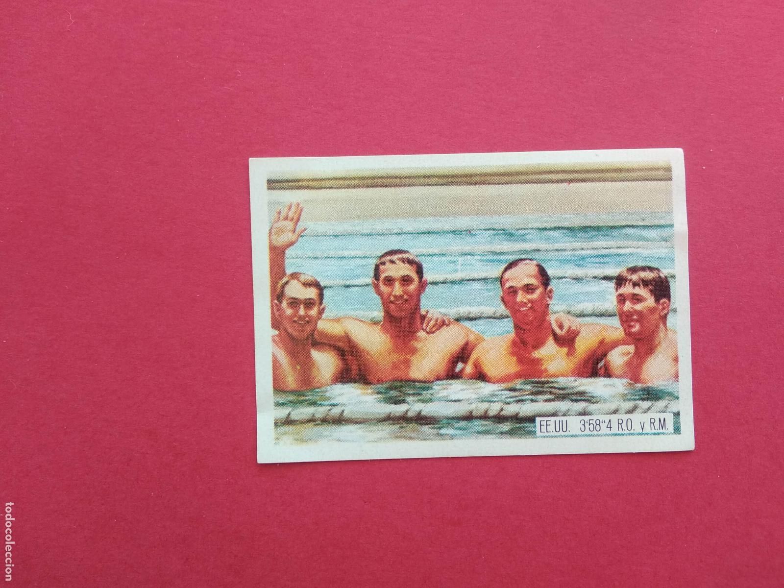 Colecionismo desportivo: NESTLE LOS JUEGOS OLIMPICOS DE TOKIO 1964 CROMO DESPEGADO N&ordm; 253