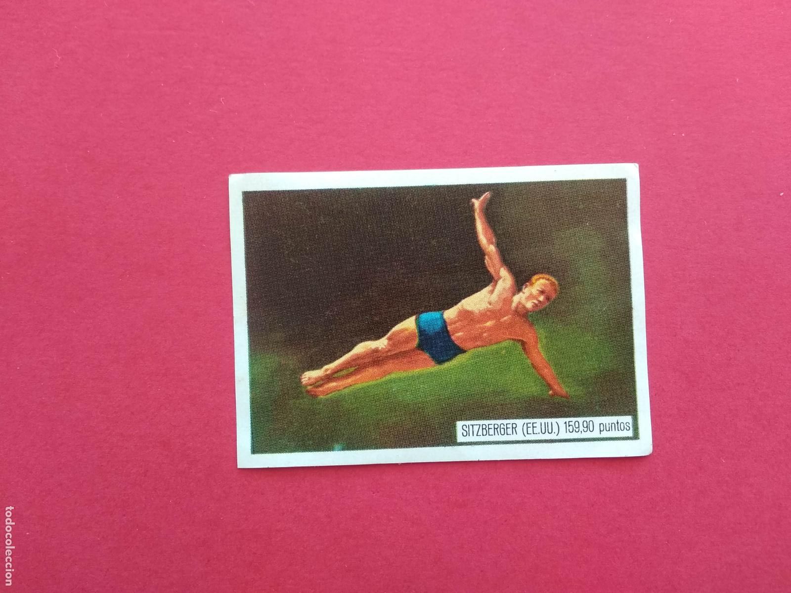 Colecionismo desportivo: NESTLE LOS JUEGOS OLIMPICOS DE TOKIO 1964 CROMO DESPEGADO N&ordm; 255 SITZBERGER