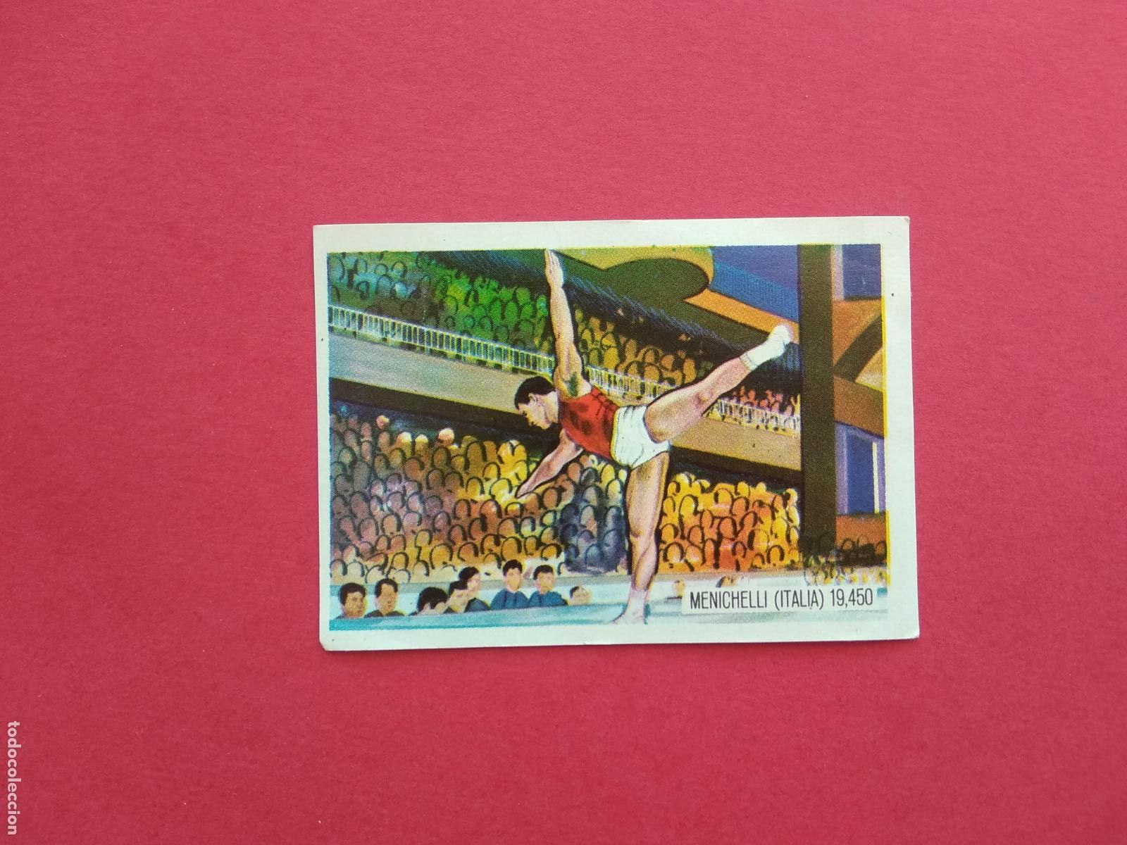 Collezionismo sportivo: NESTLE LOS JUEGOS OLIMPICOS DE TOKIO 1964 CROMO DESPEGADO N&ordm; 295 MENCHELLI ITALIA