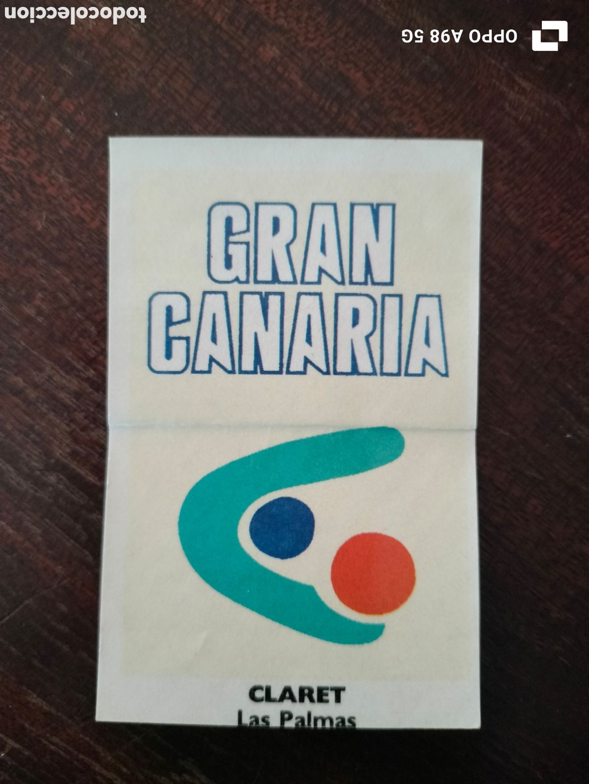 Coleccionismo deportivo: Cromo pegatina 53 Escudo Gran Canaria Bollycao basket baloncesto temporada liga 88 89 1988 1989