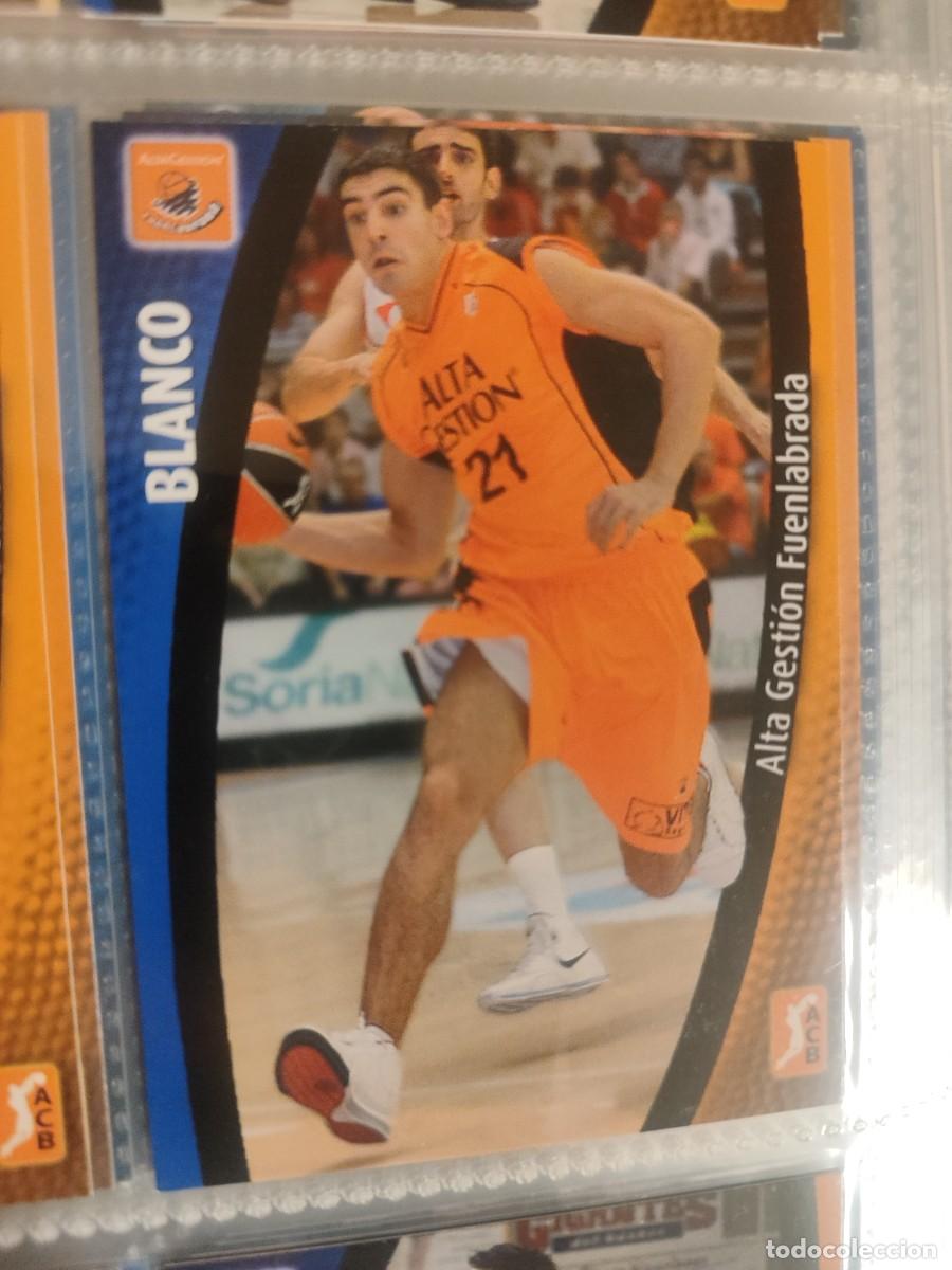 Coleccionismo deportivo: 6 ACB 08 09 PANINI BLANCO - ALTA GESTI&Oacute;N FUENLABRADA -- 2008 2009 LIGA ENDESA