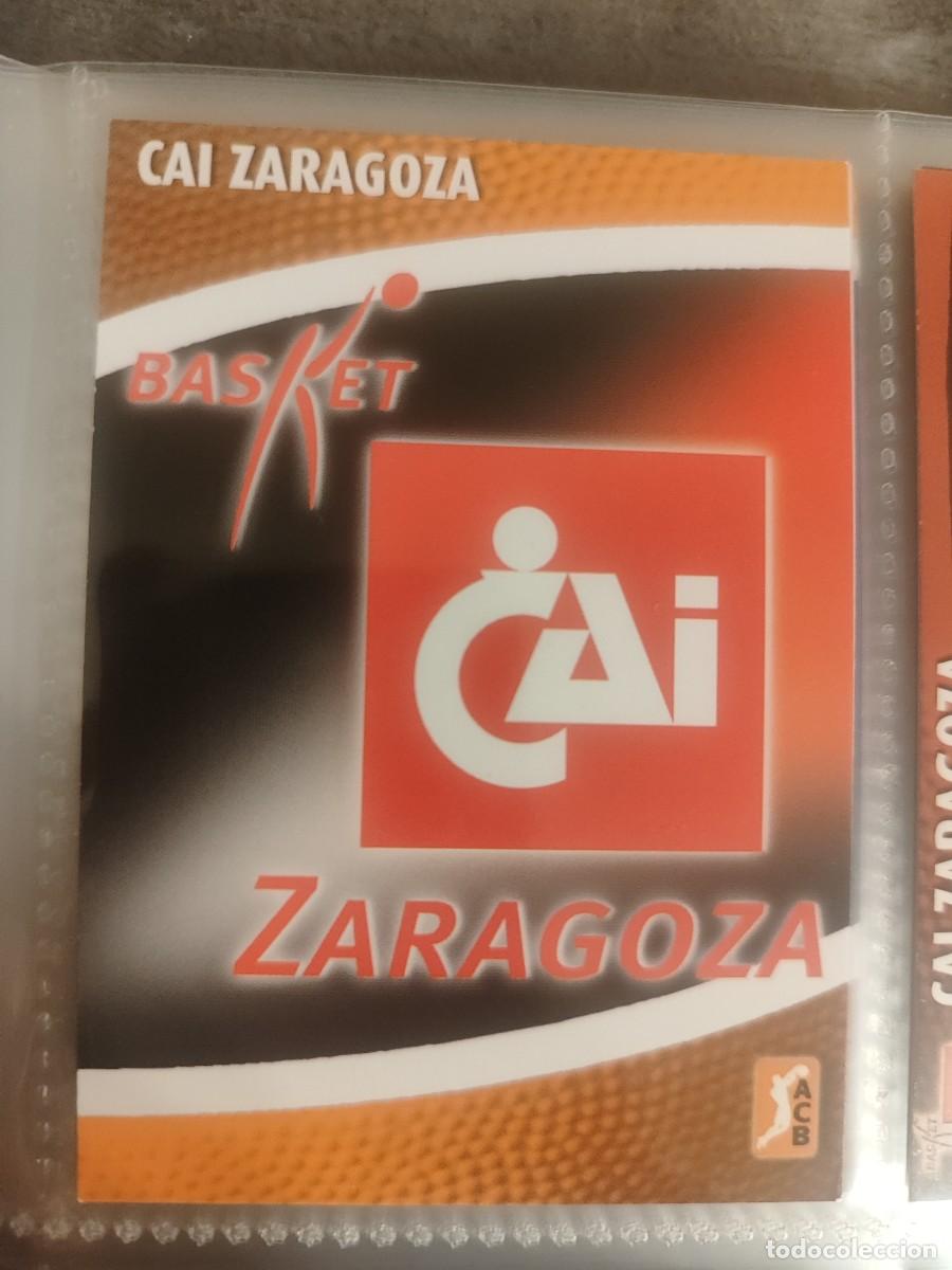 Coleccionismo deportivo: 37 ACB 08 09 PANINI LOGO ESCUDO - CAI ZARAGOZA -- 2008 2009 LIGA ENDESA