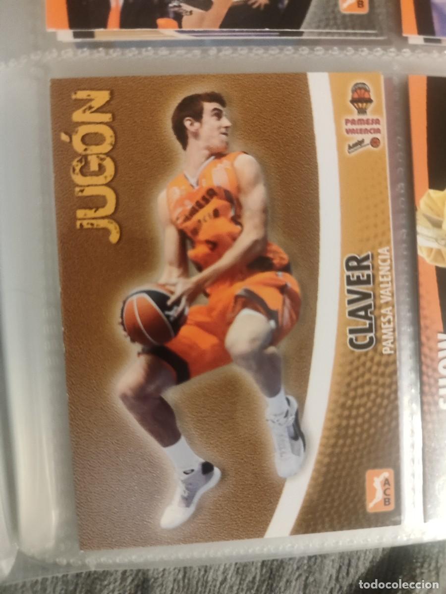 Colecionismo desportivo: 196 ACB 08 09 PANINI JUG&Oacute;N - PAMESA VALENCIA -- 2008 2009 LIGA ENDESA CLAVER