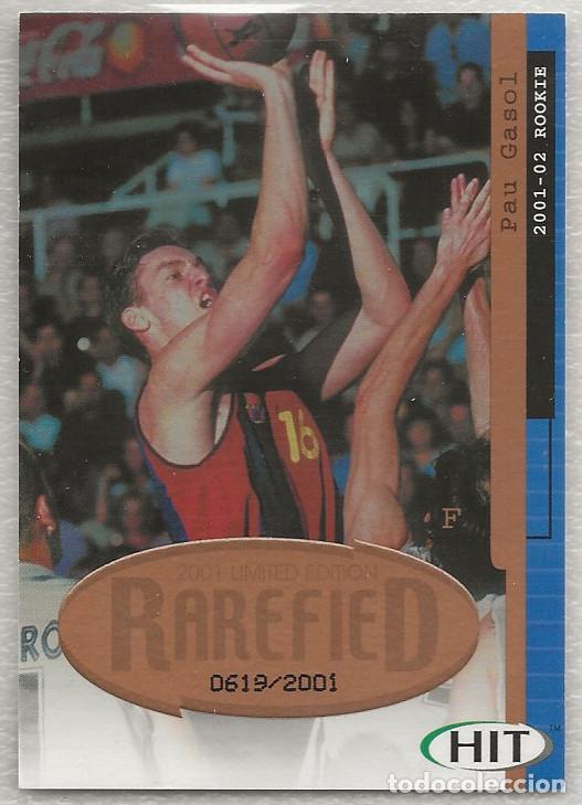 Colecionismo desportivo: R10 Gasol Rarefied Bronze /2001 SAGE Hit 01-02