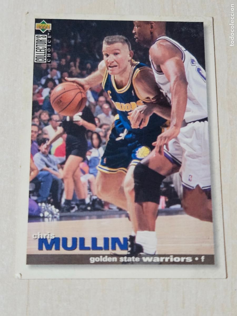 Coleccionismo deportivo: NBA UPPER DECK 95 96 CROMO FICHA N&ordm; 53 CHRIS MULLIN