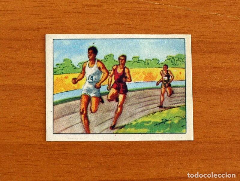 Sammelleidenschaft Sport: Cromo de Colecci&oacute;n Recreo los Deportes - N&ordm; 2, Pedestrismo - Editorial Moval A&ntilde;os 50